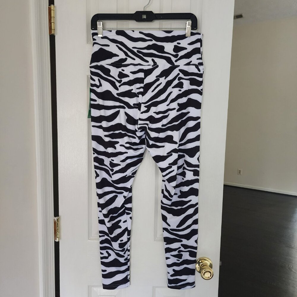 💖HP💖 Tipsy Elves Zebra Print High Waisted Leggings | M - Picture 3 of 8